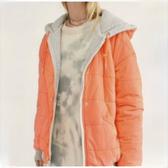 Free People Black Run reversible hoodie NWT - Picture 4 of 5